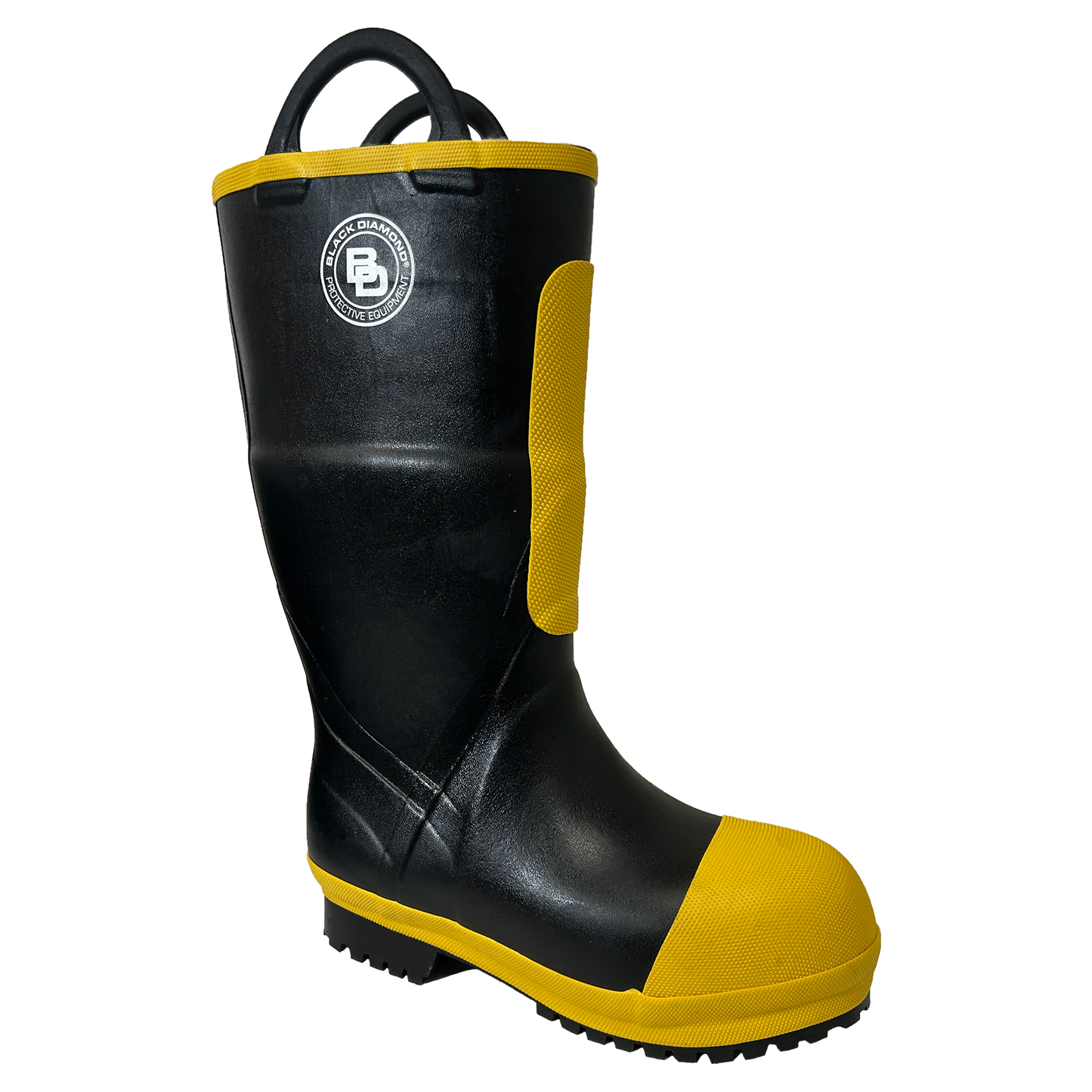16" RUBBER FIREFIGHTER BOOT