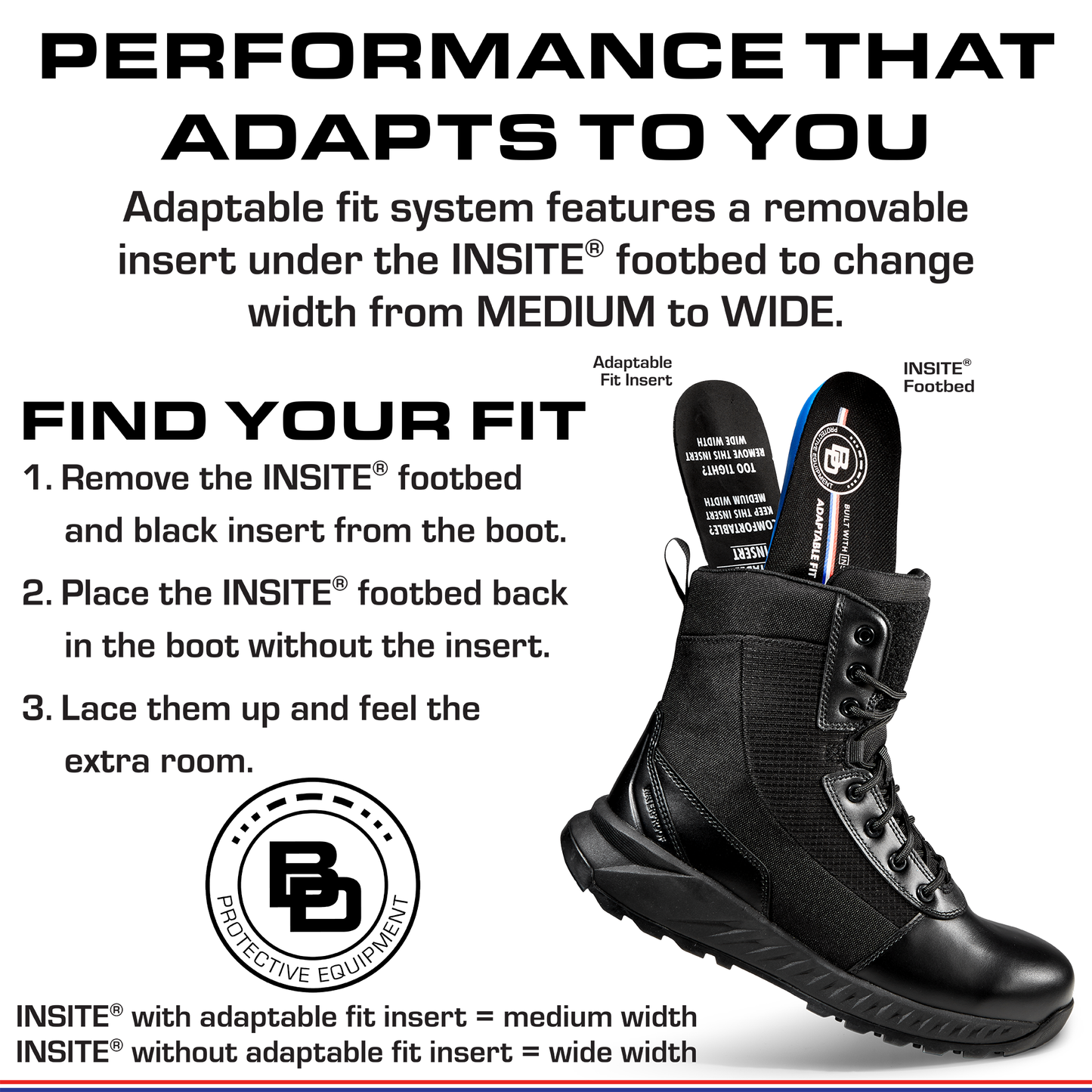 BDX8" WATERPROOF SIDE ZIP COMPOSITE TOE BOOT