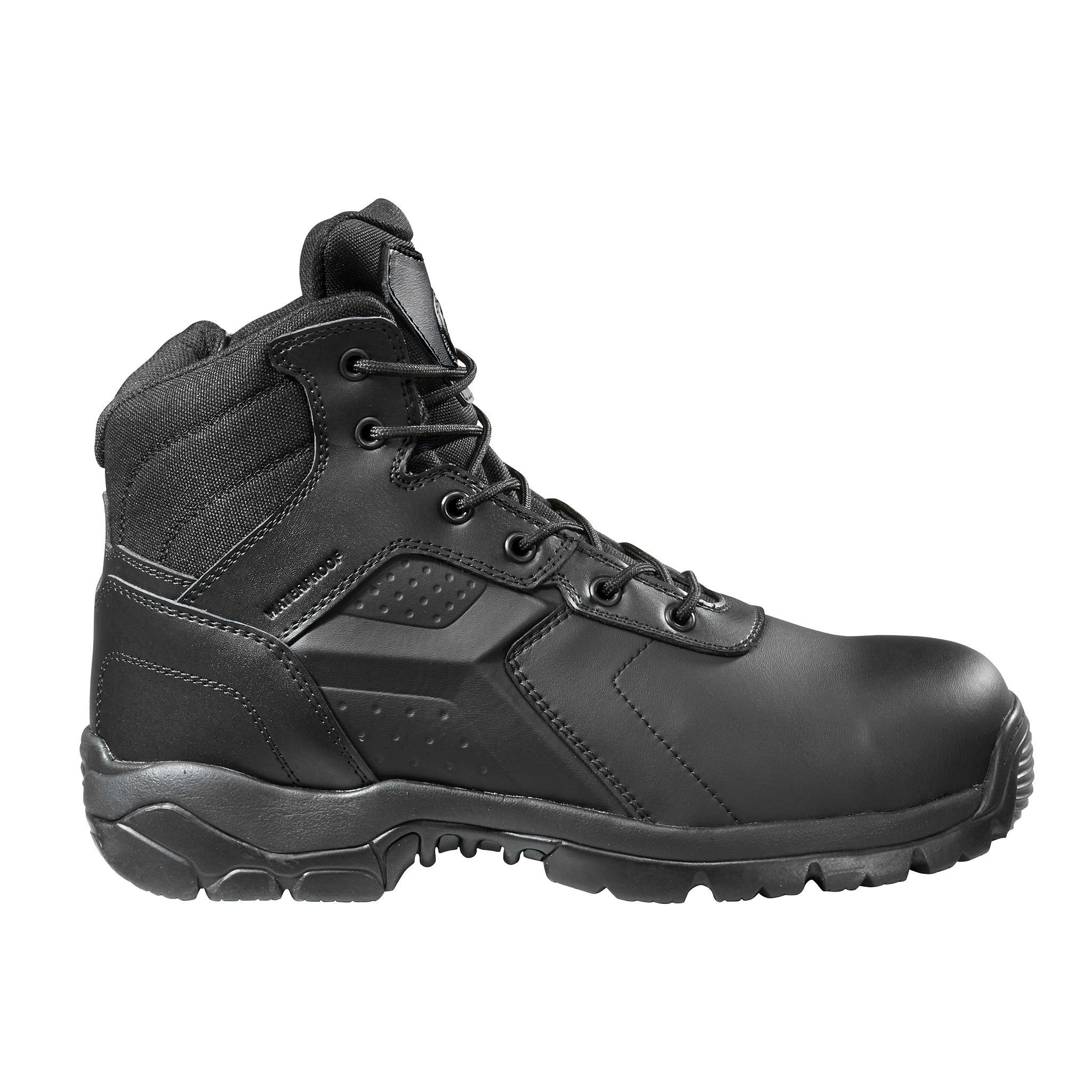 6-INCH WATERPROOF TACTICAL BOOT - SIDE ZIP  COMPOSITE SAFETY TOE