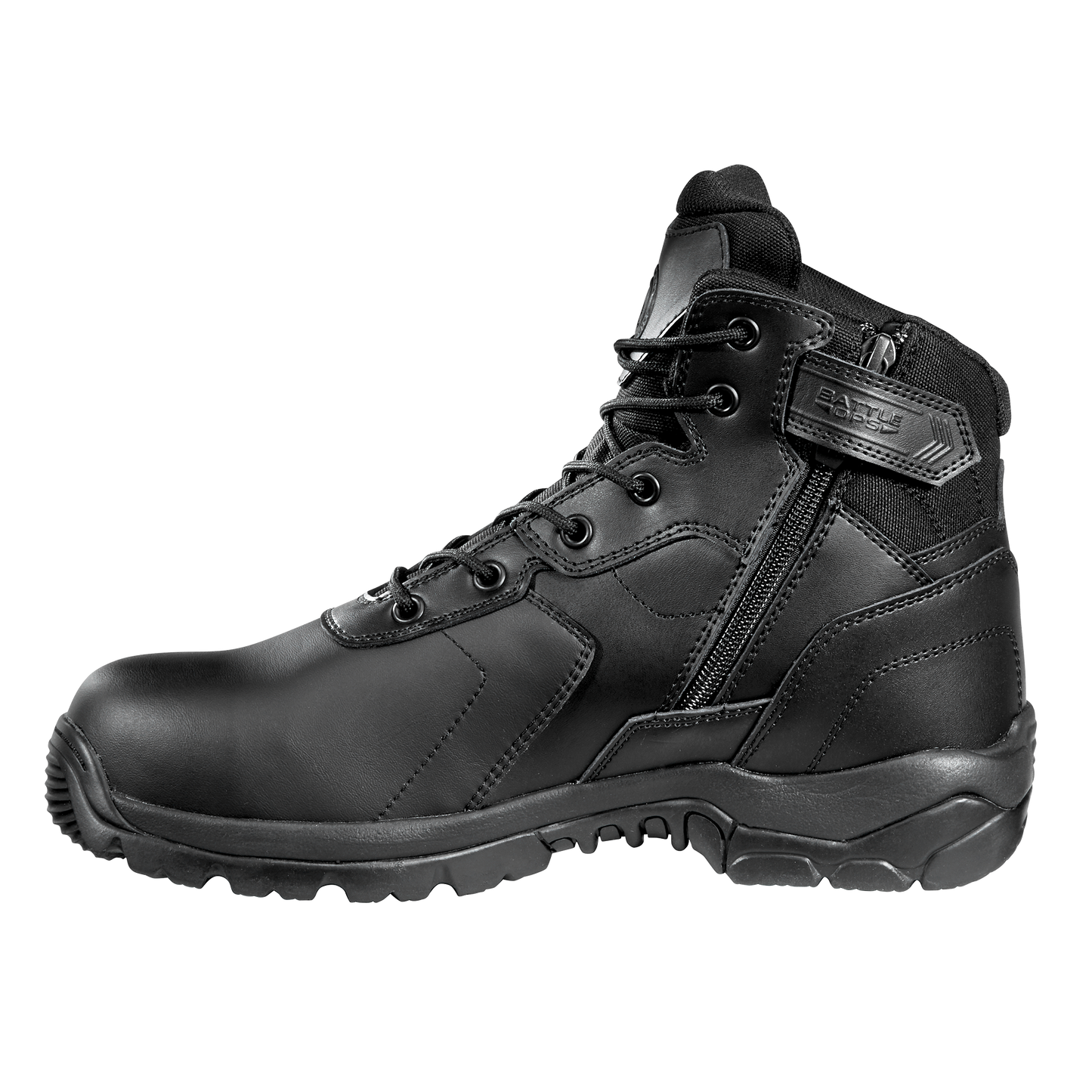 6" WATERPROOF TACTICAL BOOT - SIDE ZIP  COMPOSITE SAFETY TOE