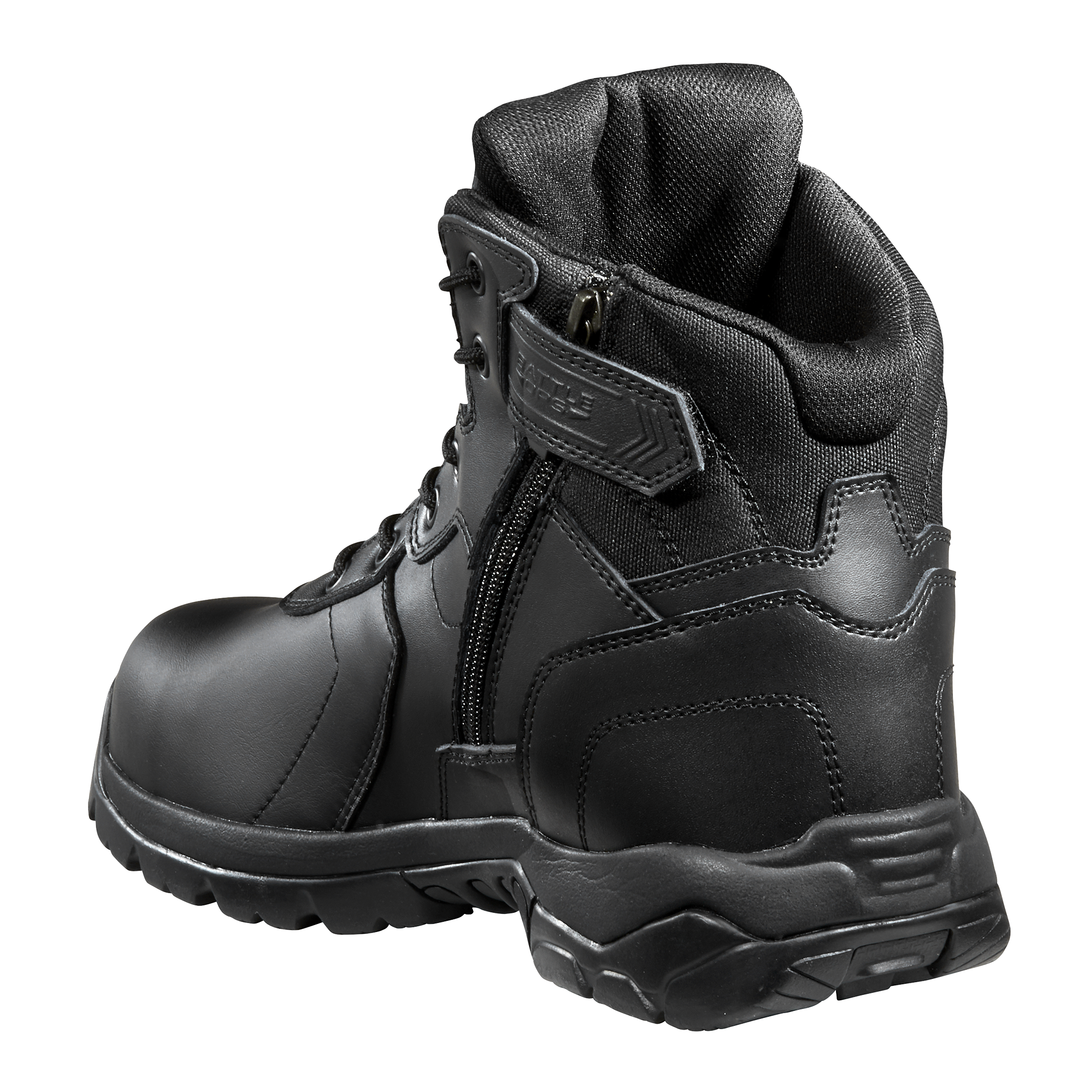 6 INCH WATERPROOF TACTICAL BOOT SIDE ZIP COMPOSITE SAFETY TOE
