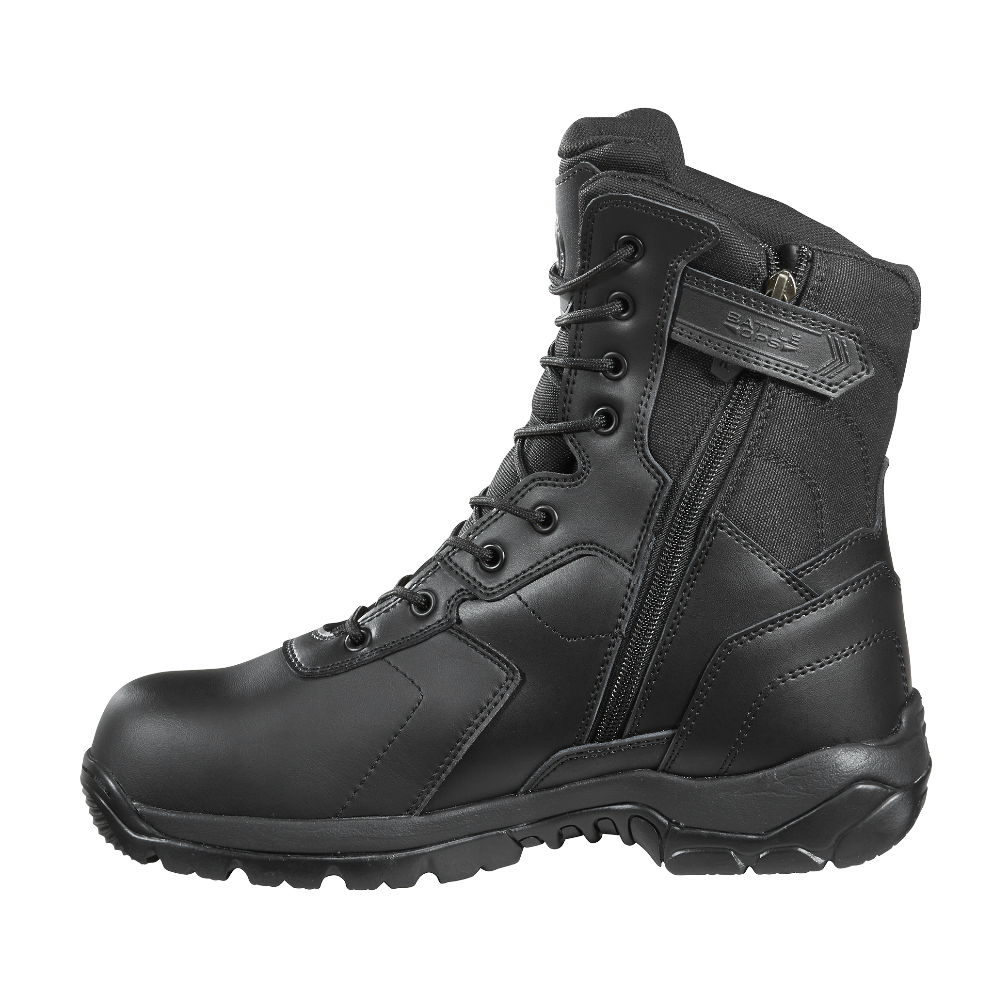 Black composite toe military boots sales