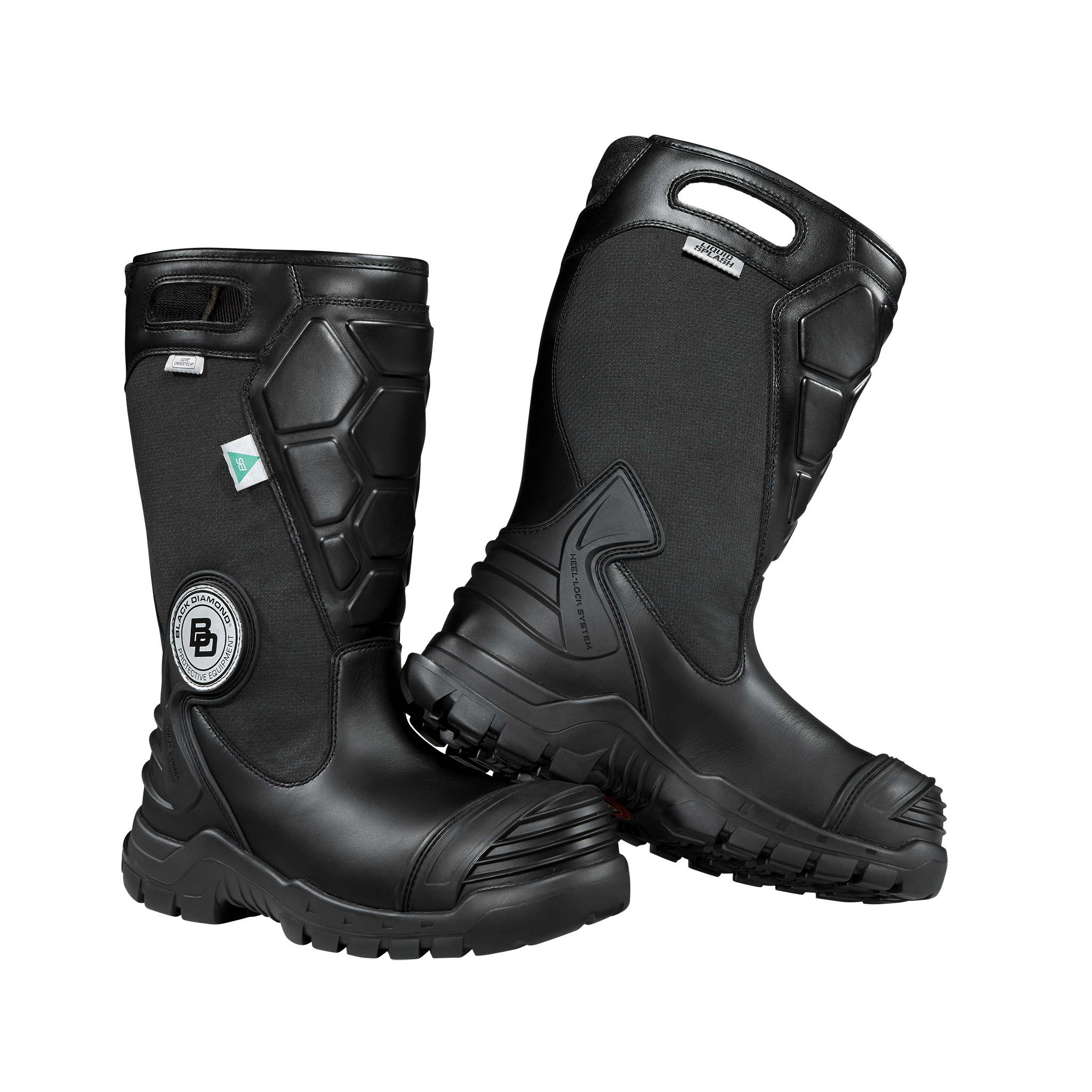 Leather structural 2025 firefighting boots